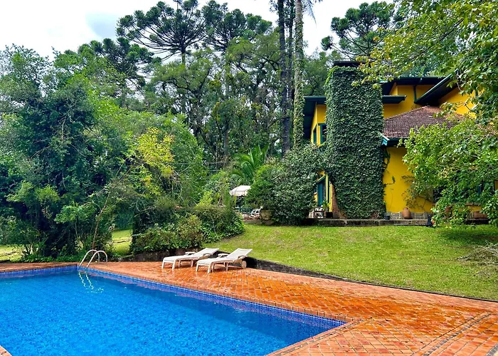 Casa Toscana Com Piscina A 10Min Do Capivari